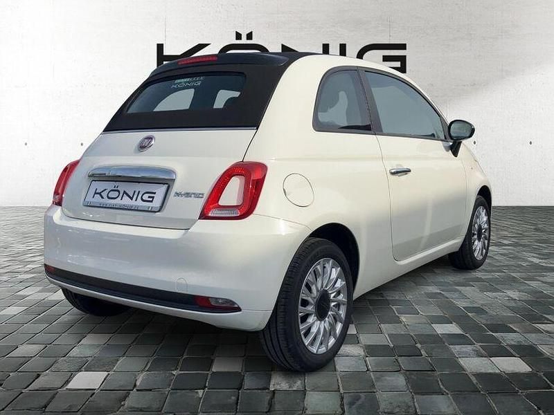 Gebraucht Fiat 500C 69 PS (50 kW) 2023 Gelato weiß (5ca) Cabrio