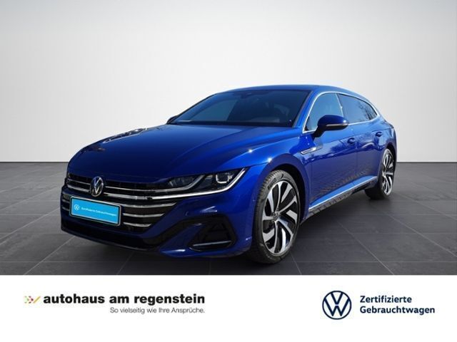 Blau Gebraucht 2022 VW Arteon R-line Limousine | 36.440 € (Fairer Preis) - Bild 1/4