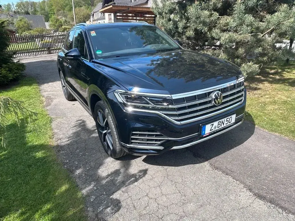 Gebraucht VW Touareg Atmosphere 340 PS (250 kW) 2021 Blau SUV