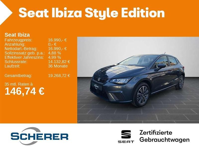 Gebraucht Seat Ibiza Style 116 PS (85 kW) 2024 Magnetic grau metallic (metallic) Limousine