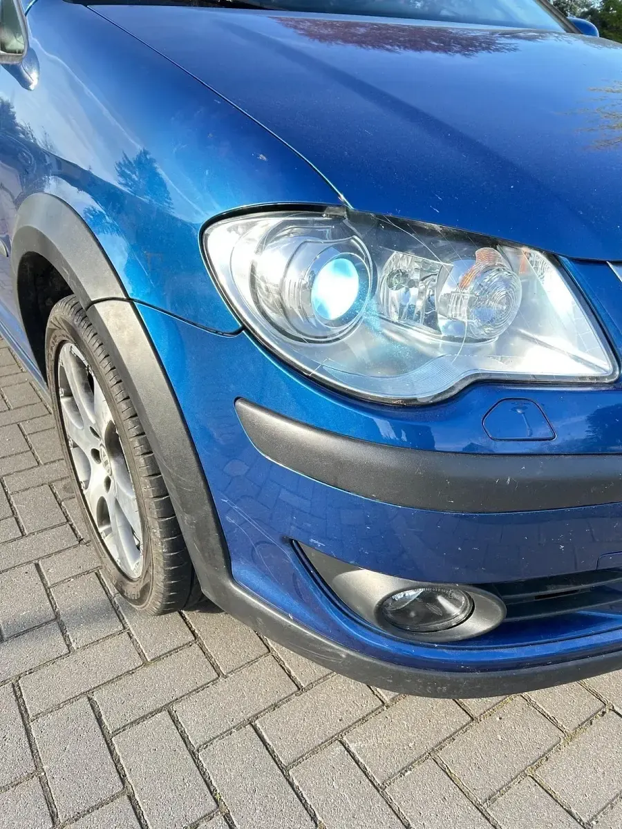 Gebraucht VW Touran Cross 170 PS (125 kW) 2008 Blau Van / Kleinbus