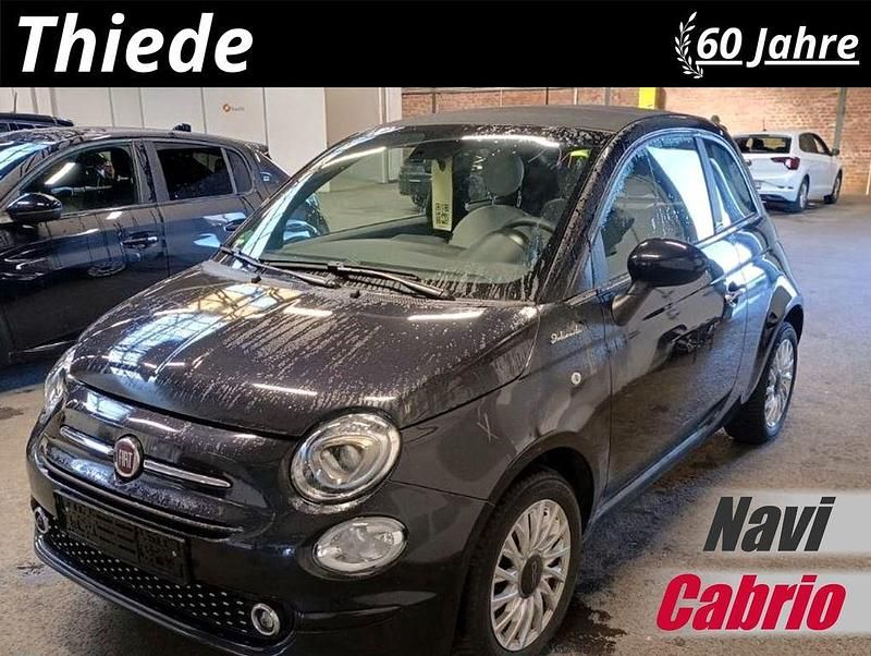 Schwarz metallic Gebraucht 2022 Fiat 500C Cabrio | 12.800 € (Guter Preis) - Bild 1/2