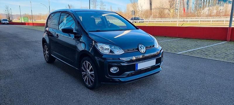 Gebraucht VW up! 90 PS (66 kW) 2018 Schwarz Kleinwagen