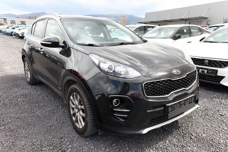 Schwarz Gebraucht 2018 Kia Sportage Vision SUV | 18.449 € (Superpreis) - Bild 1/4