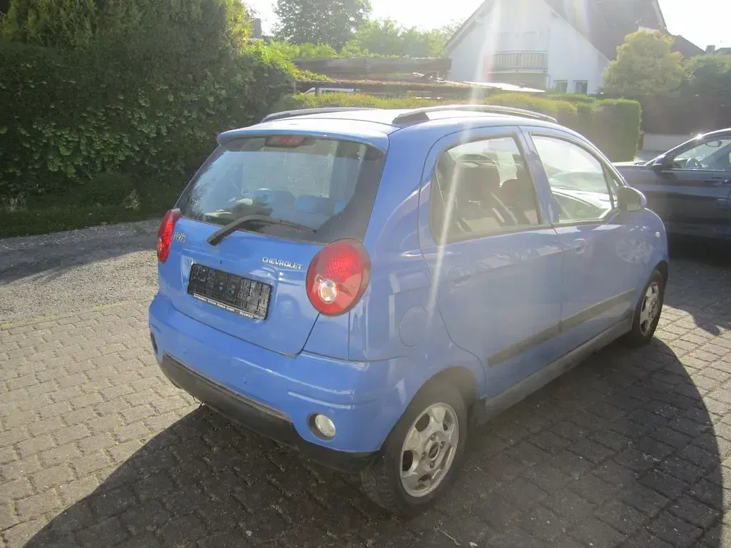 Gebraucht Chevrolet Matiz 52 PS (38 kW) 2008 Blau Kleinwagen