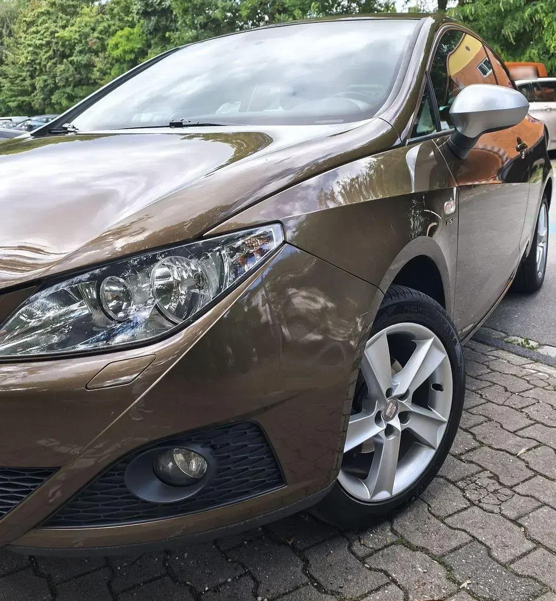 Gebraucht Seat Ibiza SC Sport 105 PS (77 kW) 2011 Braun Kleinwagen
