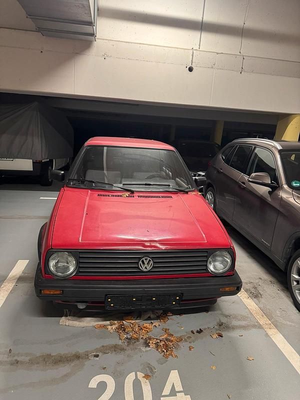 Gebraucht VW Golf II 60 PS (44 kW) 1991 Rot Kleinwagen
