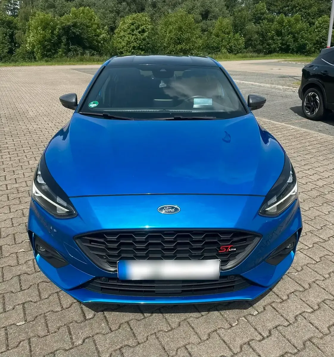 Gebraucht Ford Focus ST-Line X 125 PS (91 kW) 2019 Blau Limousine