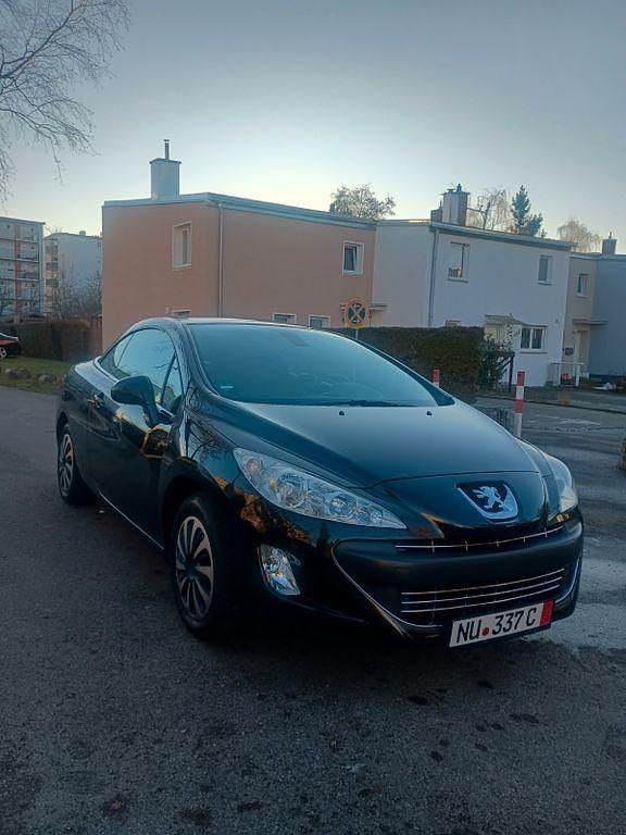 Schwarz Gebraucht 2010 Peugeot 308 CC Premium Cabrio | 4.450 € (Fairer Preis) - Bild 1/4