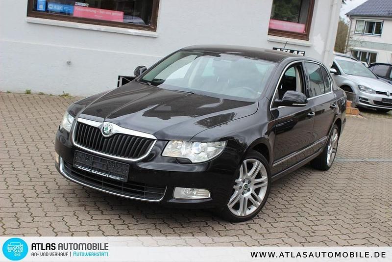 Schwarz Gebraucht 2009 Skoda Superb Elegance Limousine | 7.990 € (Fairer Preis) - Bild 1/4