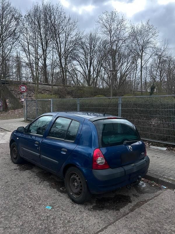 Gebraucht Renault Clio II 60 PS (44 kW) 2003 Blau Kleinwagen