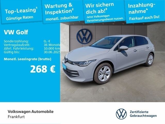Mondsteingrau Gebraucht 2024 VW Golf VIII Life Limousine | 27.980 € (Fairer Preis) - Bild 1/3
