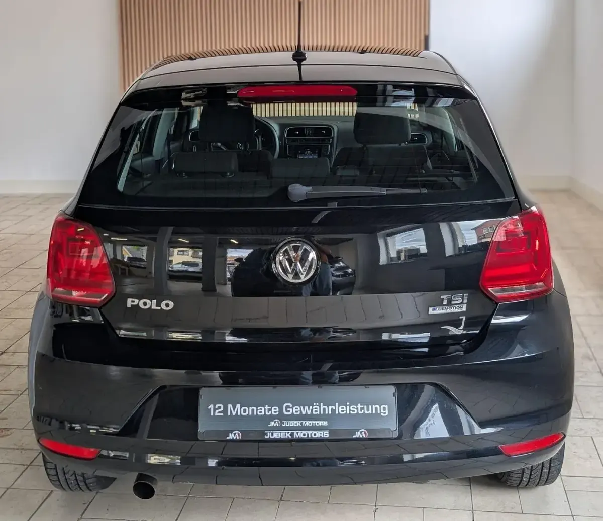 Gebraucht VW Polo Comfortline 90 PS (66 kW) 2014 Schwarz Kleinwagen