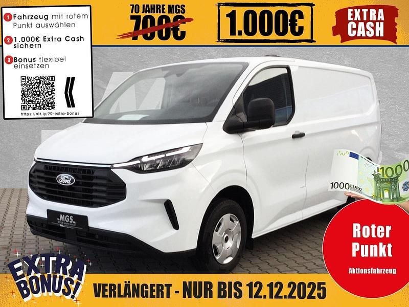 Frozen white Neu 2025 Ford Transit Custom Trend Limousine | 33.990 € (Guter Preis) - Bild 1/4