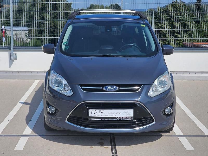 Gebraucht Ford C-MAX Titanium 150 PS (110 kW) 2011 Midnight skygrau metallic Van / Kleinbus