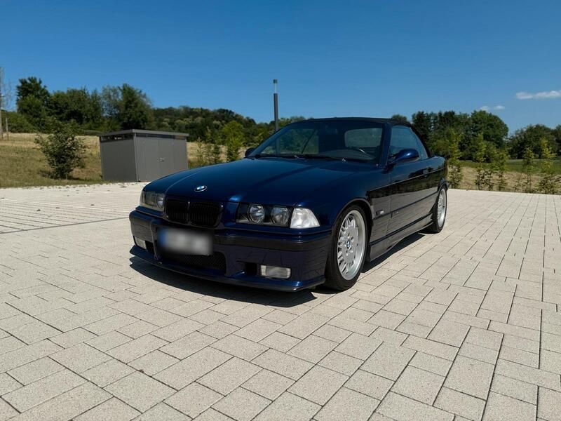 Blau Gebraucht 1996 BMW 328 Cabriolet M Sport Cabrio | 9.000 € (Guter Preis) - Bild 1/4