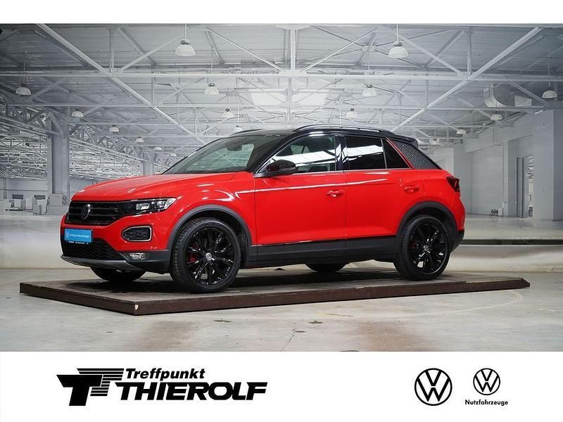 Rot Gebraucht 2019 VW T-Roc Sportline SUV | 23.980 € (Fairer Preis) - Bild 1/4
