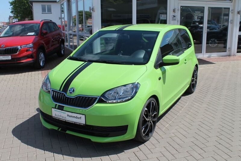 Grün Gebraucht 2018 Skoda Citigo Clever Kleinwagen | 8.590 € (Etwas zu teuer) - Bild 1/4