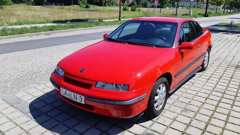 Rot Gebraucht 1992 Opel Calibra Coupé | 8.000 € - Bild 1/4