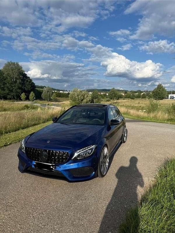Blau Gebraucht 2017 Mercedes C43 AMG AMG Kombi | 34.500 € - Bild 1/4