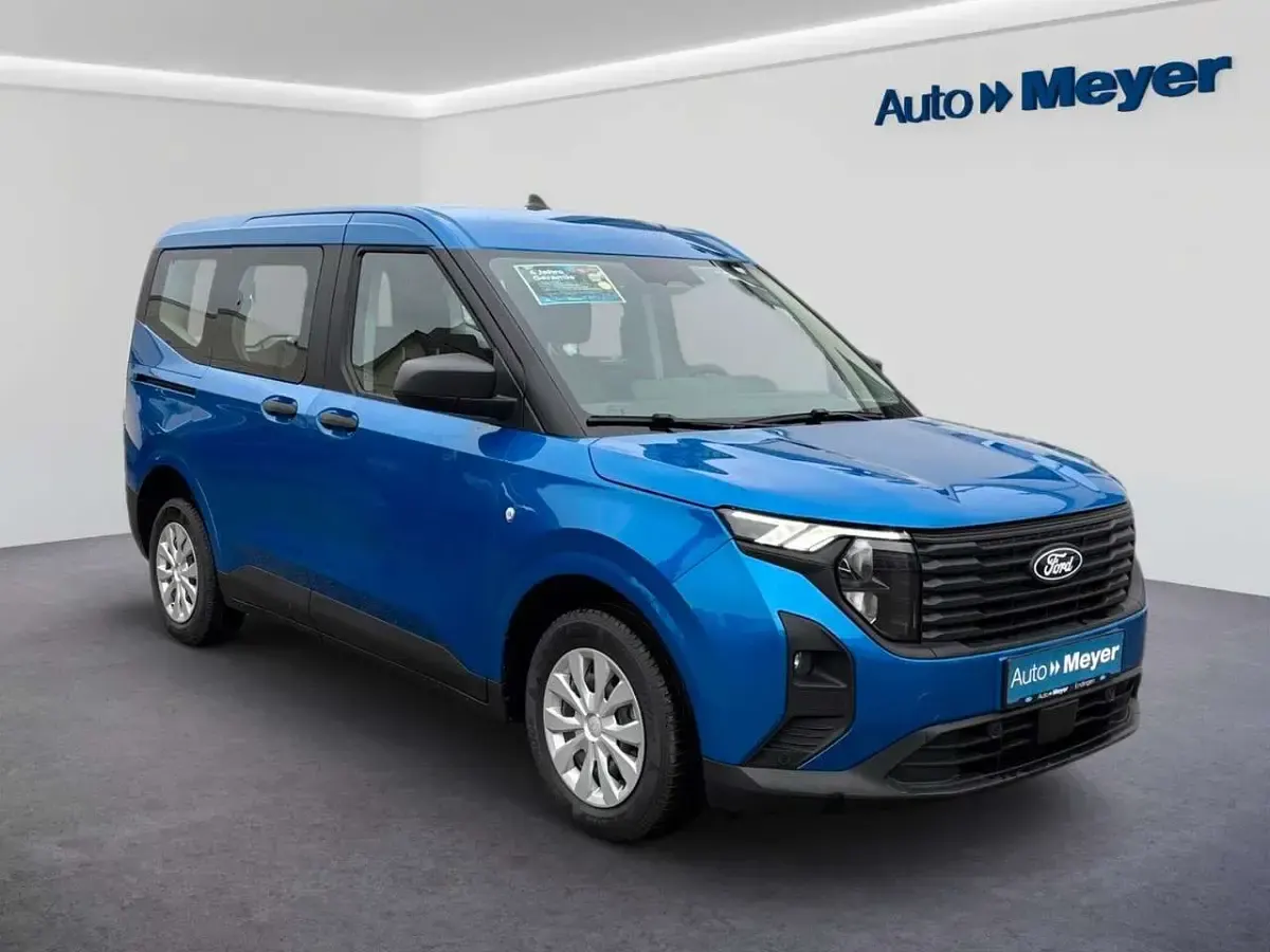 Gebraucht Ford Tourneo Courier Trend 125 PS (91 kW) 2024 Dessert island blue Van / Kleinbus