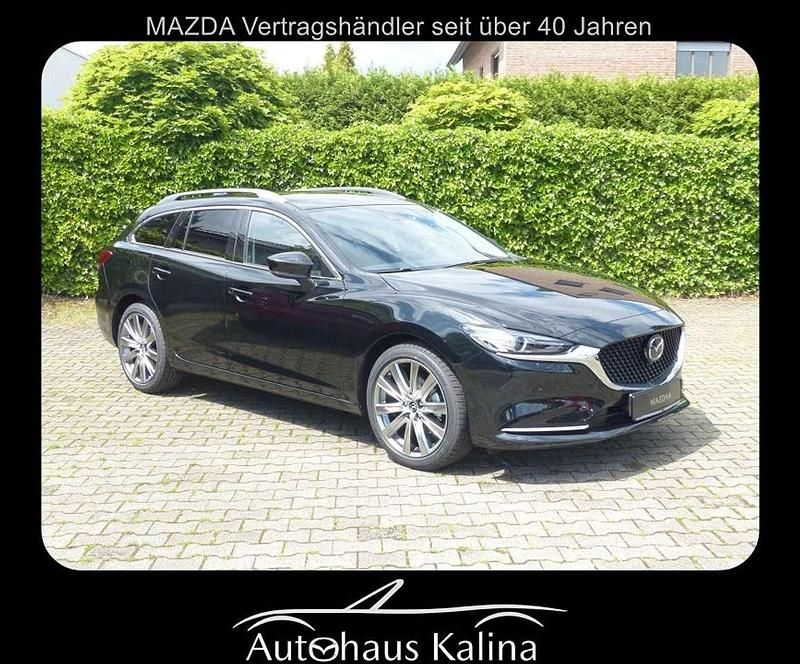 Jet black Neu 2025 Mazda 6 Exclusive Kombi | 35.500 € (Fairer Preis) - Bild 1/4