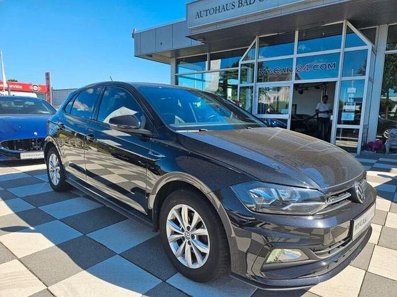 Schwarz Gebraucht 2019 VW Polo R-line Limousine | 15.888 € (Fairer Preis) - Bild 1/4
