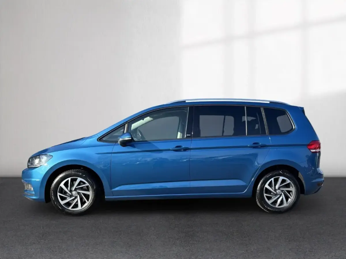Gebraucht VW Touran Sound 110 PS (80 kW) 2017 Blau Van / Kleinbus