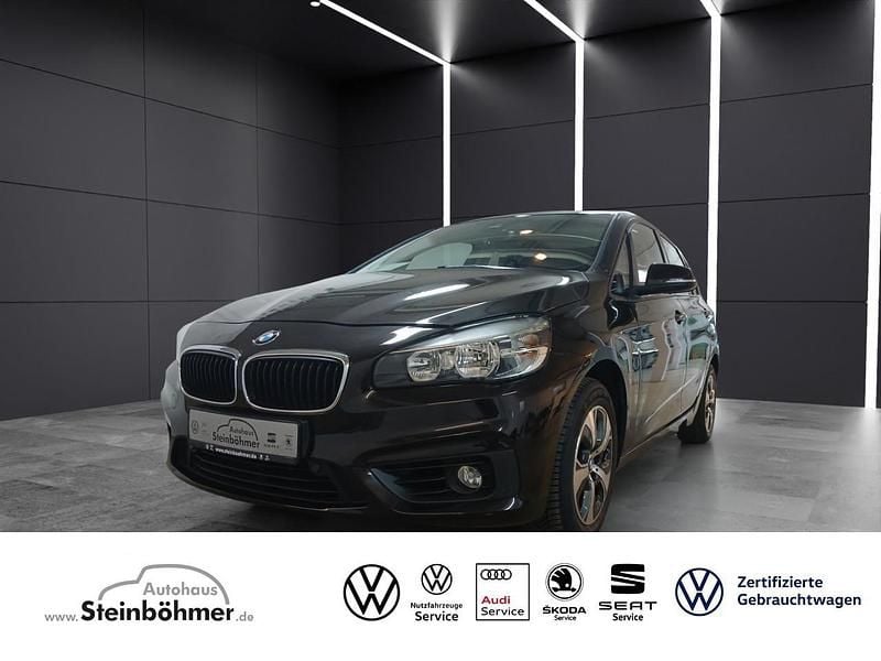 Sparkling brown (braun) Gebraucht 2017 BMW 218 Active Tourer Advantage Van / Kleinbus | 16.840 € (Etwas zu teuer) - Bild 1/4
