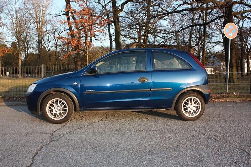 Gebraucht Opel Corsa Comfort 58 PS (42 kW) 2003 Blau Kleinwagen