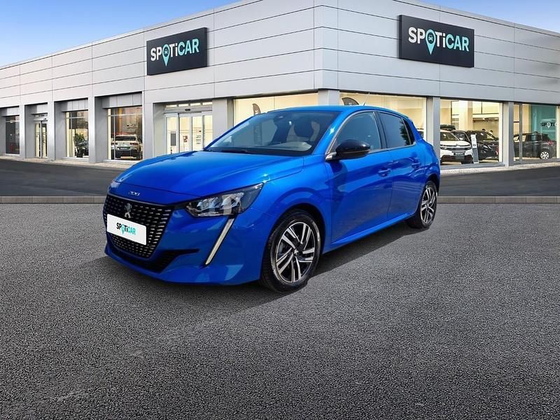 Blau Gebraucht 2022 Peugeot 208 Allure Kleinwagen | 17.980 € (Fairer Preis) - Bild 1/3