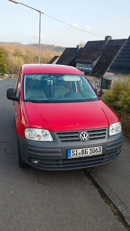Gebraucht VW Caddy Life 102 PS (75 kW) 2006 Rot Van / Kleinbus