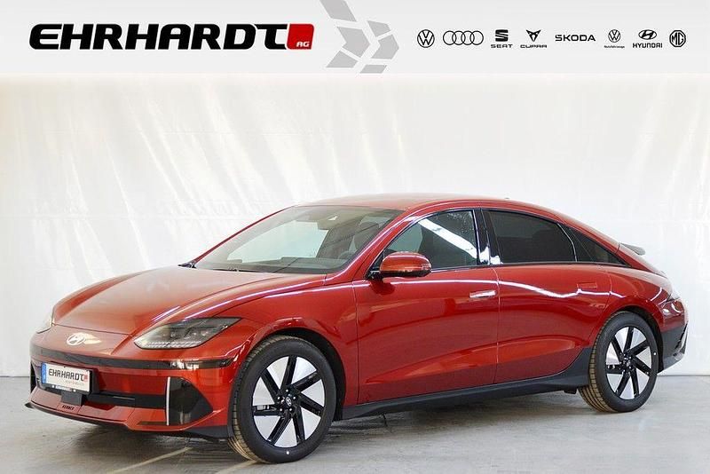 Ultimate red metalli Gebraucht 2024 Hyundai Ioniq 6 Limousine | 41.990 € (Fairer Preis) - Bild 1/4