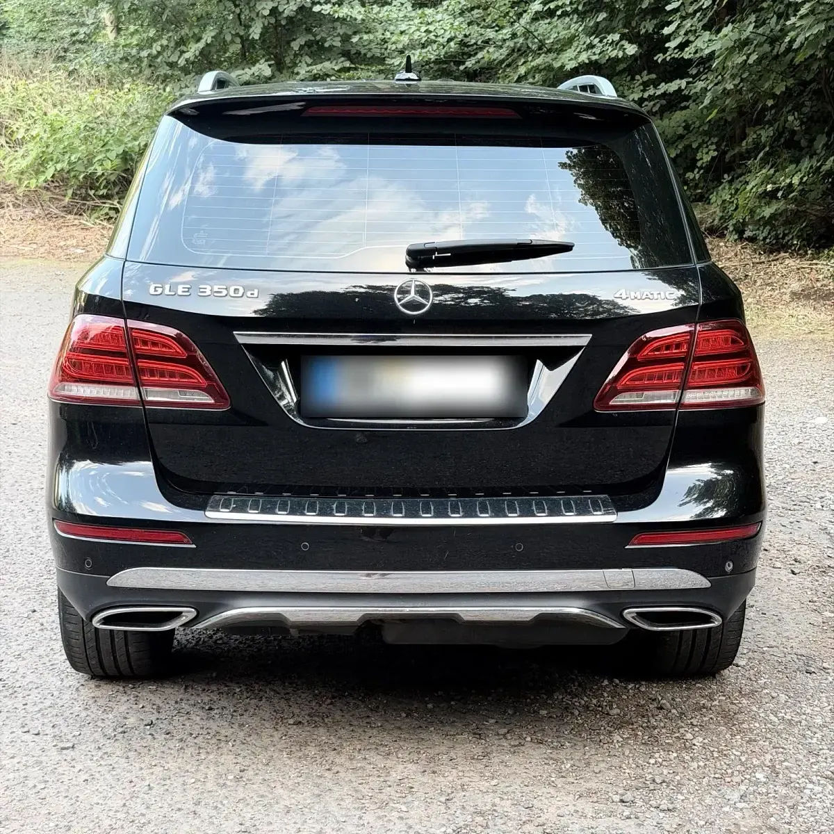 Gebraucht Mercedes GLE350 258 PS (189 kW) 2016 Schwarz SUV