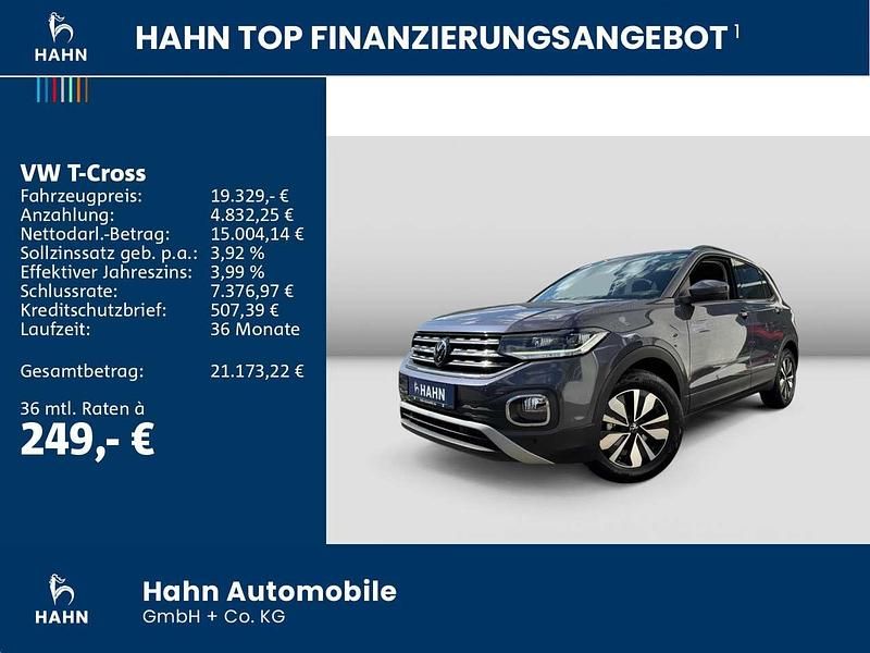 Gebraucht VW T-Cross Move 110 PS (80 kW) 2023 Rauchgrau metallic SUV