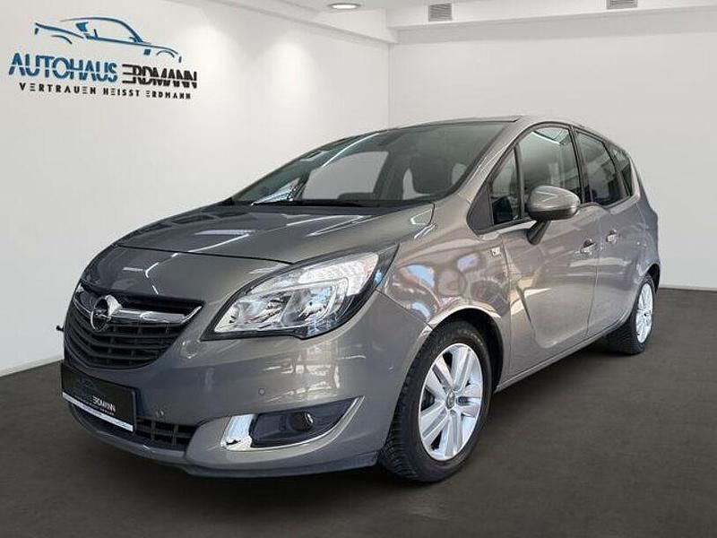 Muskatgrau/pepperdust Gebraucht 2015 Opel Meriva Van / Kleinbus | 12.790 € (Teuer) - Bild 1/3