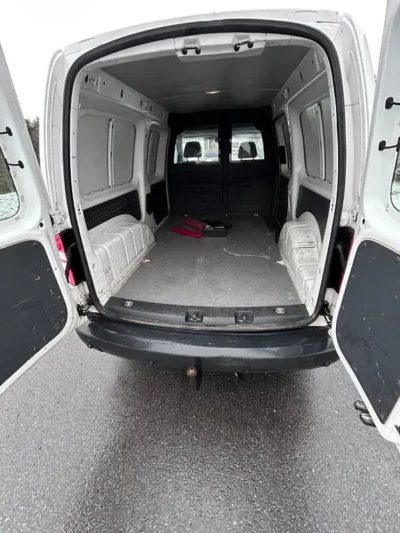 Gebraucht VW Caddy 102 PS (75 kW) 2012 Weiß Van / Kleinbus