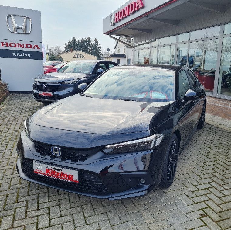 Schwarz Neu 2025 Honda Civic Sport Limousine | 37.930 € (Fairer Preis) - Bild 1/4
