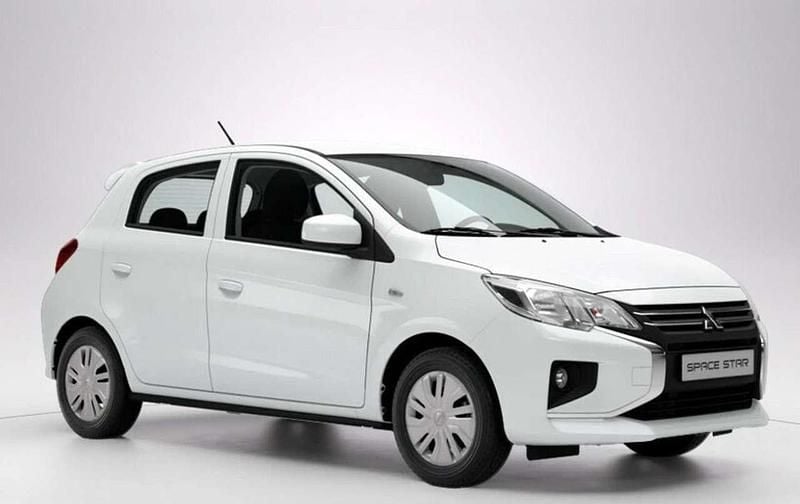Weiß, rot Gebraucht 2025 Mitsubishi Space Star Select Kleinwagen | 14.990 € (Etwas zu teuer) - Bild 1/4