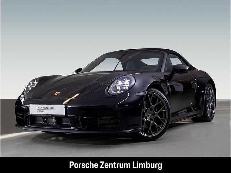 Tiefschwarzmetallic Gebraucht 2025 Porsche 911 Carrera Cabriolet Cabrio | 152.790 € - Bild 1/4