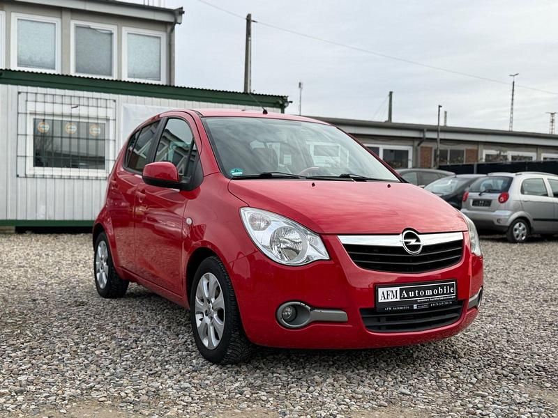 Gebraucht Opel Agila Edition 65 PS (47 kW) 2010 Rot Kleinwagen