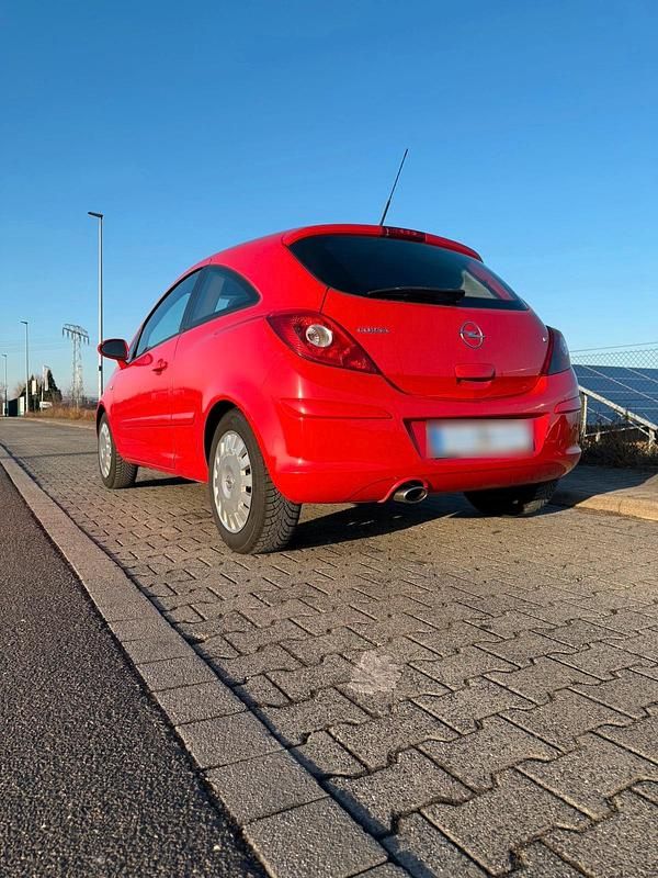 Gebraucht Opel Corsa 80 PS (58 kW) 2007 Rot Kleinwagen