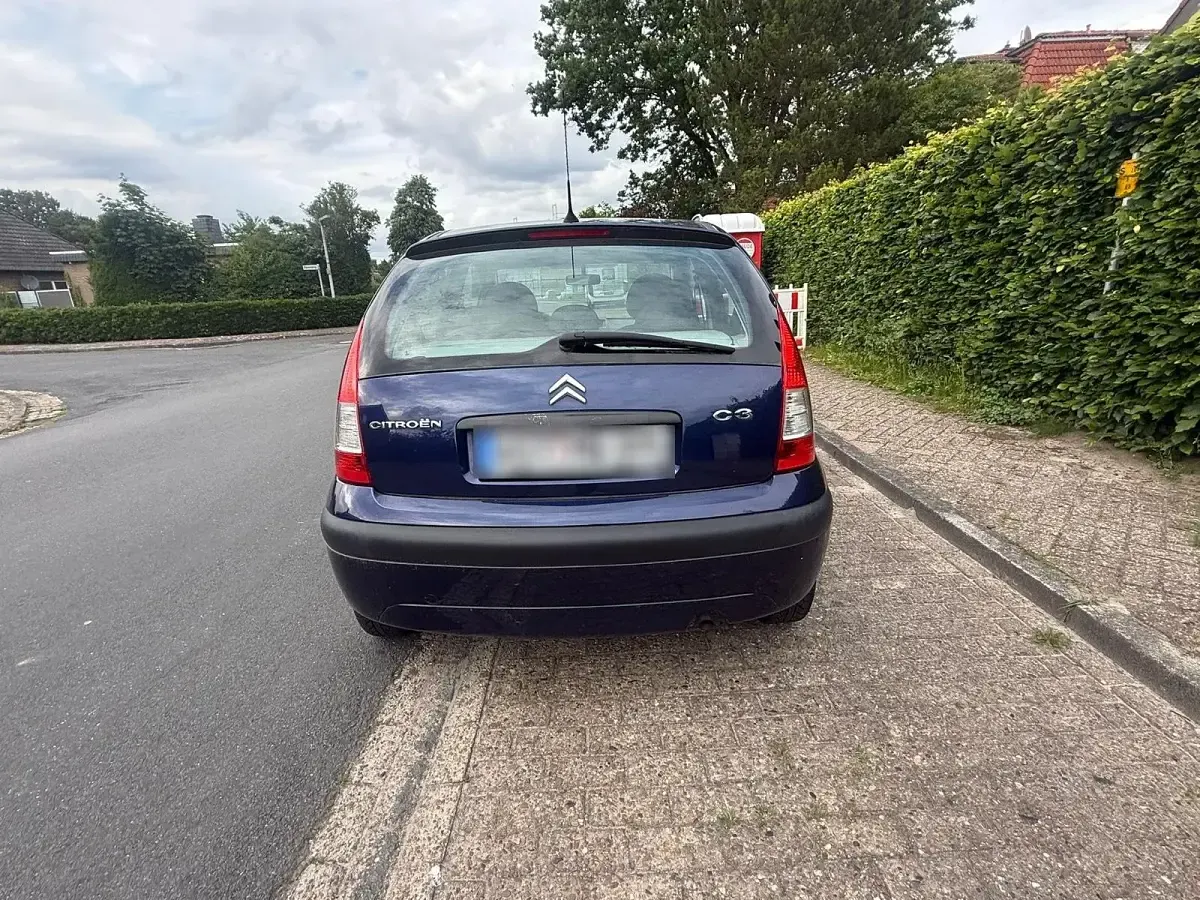 Gebraucht Citroën C3 60 PS (44 kW) 2007 Blau Kleinwagen