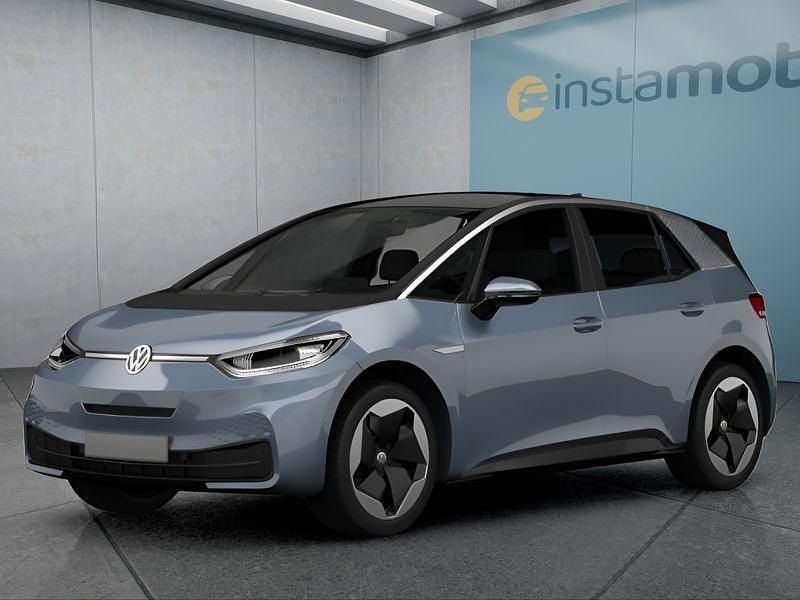 Blau Gebraucht 2021 VW ID.3 Pro Kleinwagen | 18.899 € (Guter Preis) - Bild 1/4
