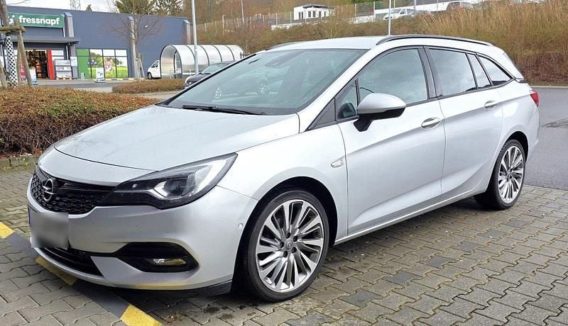 Gebraucht Opel Astra 122 PS (89 kW) 2020 Silber Kombi