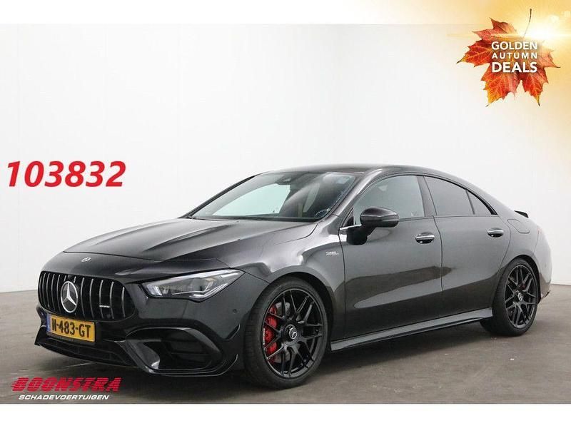 Schwarz Gebraucht 2020 Mercedes CLA45 AMG AMG Limousine | 43.450 € (Teuer) - Bild 1/4