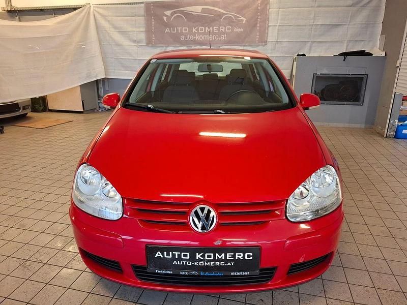 Rot Gebraucht 2009 VW Golf VI Trendline Kleinwagen | 2.900 € (Guter Preis) - Bild 1/4