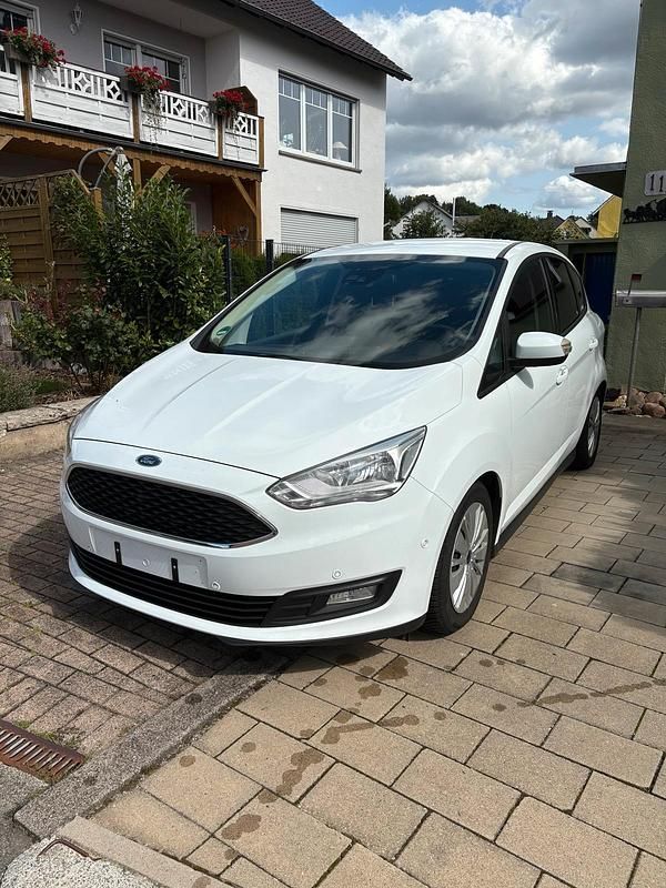 Weiß Gebraucht 2017 Ford C-MAX Van / Kleinbus | 9.600 € (Fairer Preis) - Bild 1/4