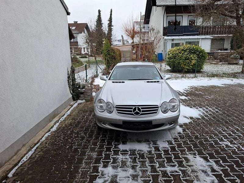 Gebraucht Mercedes SL500 306 PS (225 kW) 2003 Silber Cabrio