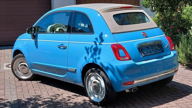 Gebraucht Fiat 500C 69 PS (50 kW) 2019 Blau Cabrio